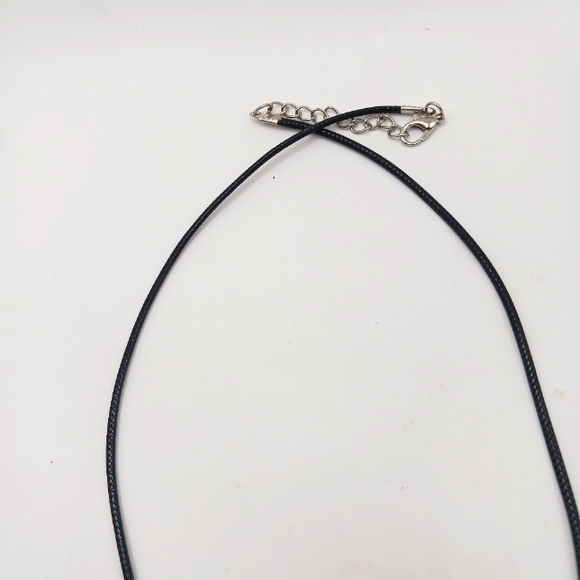 Gothic Metal Cameo Choker Graveyard Scene Necklace with Chain + Gift Box New - Picture 7 of 10